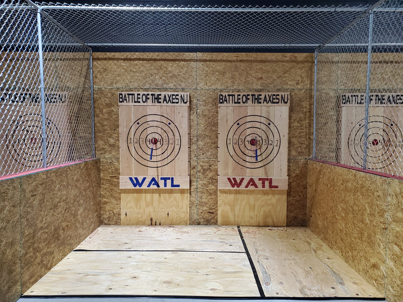 Battle of the Axes NJ
Axe Throwing Targets